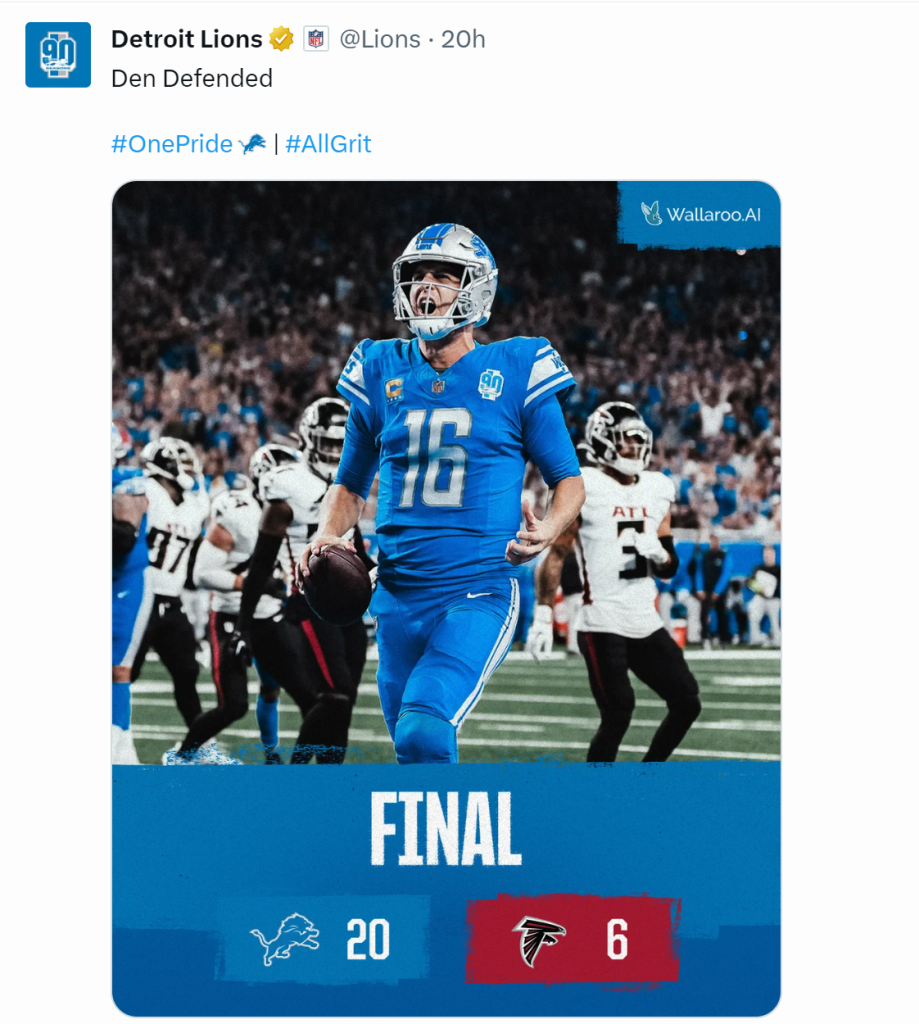 Download Detroit Lions One Pride Wallpaper