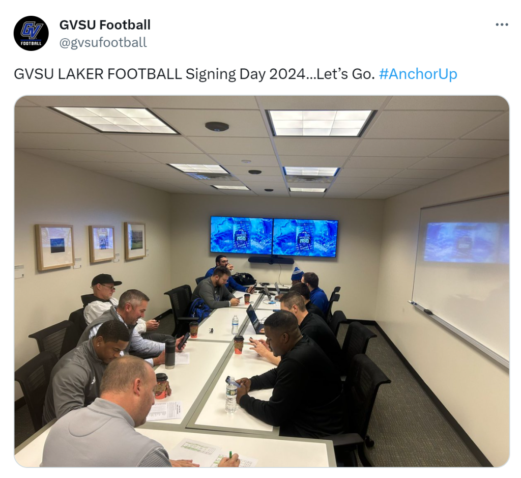 GVSU Football announces 2024 recruiting class The Ticket
